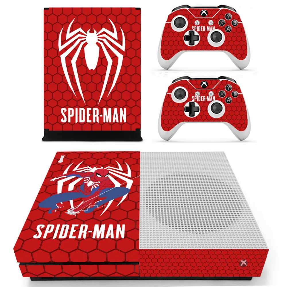 Avengers Spiderman Spider Man Skin Sticker For Xbox One S ConsoleSkins.co